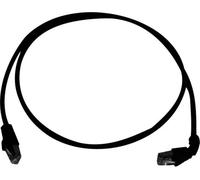 Telegärtner 100008489 RJ45 Câble réseau, câble patch CAT 6a S/FTP 3.00 m noir ignifuge, sans halogène 1 pc(s)