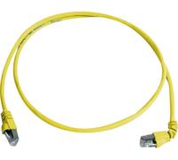 Telegärtner 100008492 RJ45 Câble réseau, câble patch CAT 6a S/FTP 3.00 m jaune ignifuge, sans halogène 1 pc(s)