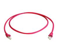 Telegärtner 100008645 RJ45 Câble réseau, câble patch CAT 6a S/FTP 5.0 m rouge