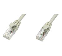 Telegärtner 100008783 RJ45 Câble réseau, câble patch CAT 5e U/UTP 5.00 m gris