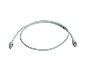 Telegärtner 100008844 RJ45 Câble réseau, câble patch ignifuge, avec manchon de