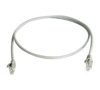 Telegärtner 100009088 RJ45 Câble réseau, câble patch CAT 5e 10.0 m gris
