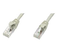Telegärtner 100009373 RJ45 Câble réseau, câble patch CAT 5 U/UTP 25.00 m gris