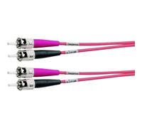 Telegärtner 100010741 fibre optique FO Câble de raccordement [1x ST mâle - 1x ST mâle] 50/125 µ Multimode OM2 2.00 m