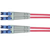 Telegärtner 100011325 fibre optique FO Câble de raccordement 2.00 m turquoise [1x LC mâle - 1x LC mâle] 50/125 µ Multimode OM3
