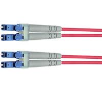 Telegärtner 100011366 fibre optique FO Câble de raccordement [1x LC mâle - 1x LC mâle] 50/125 µ Multimode OM3 3.00 m