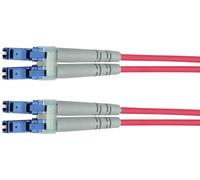 Telegärtner 100011406 fibre optique FO Câble de raccordement 5.00 m turquoise [1x LC mâle - 1x LC mâle] 50/125 µ Multimode OM3