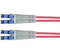 Telegärtner 100011508 fibre optique FO Câble de raccordement [1x LC mâle - 1x LC mâle] 50/125 µ Multimode OM3 10.00 m