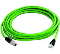Telegärtner 100017248 Jonction M12 x 1 mâle 7.5 m Nombre de pôles: 8 1 pc(s) Piece