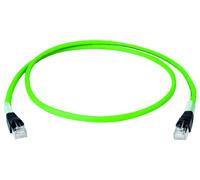 Telegärtner 100017325 RJ45 Câble réseau, câble patch CAT 6a S/FTP 3.0 m avec manchon de protection contre les pliages 1 pc(s)