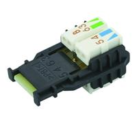Telegärtner 100020632 MFP8 GESTIONNAIRE DE FILS T568A POUR AWG24/1-AWG22/1,