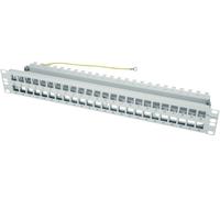 Telegärtner 100021507 Support modulaire 19, non équipé 483 mm (19) 1.5 UH noir