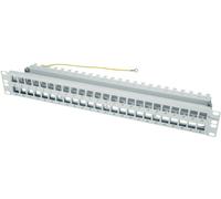 Telegärtner 100021507 Support modulaire 19, non équipé 483 mm (19) CAT 6a 1.5 UH noir non équipé