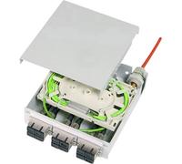 Telegärtner 100022818 Cassette d'épissure fibre optique (FO) gris clair (RAL 7035) 1 pc(s)