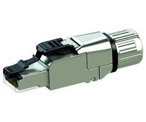 Telegärtner 100023085 Connecteurs RJ45 prêts à l'emploi sur le terrain MFP8 IE T568 B CAT.6A(IEC), AWG24/1-AWG22/1