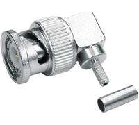 Telegärtner 100023304 100023304 Connecteur BNC mâle, coudé 50 Ω 1 pc(s)