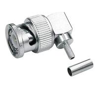 Telegärtner 100023304 100023304 Connecteur BNC mâle coudé 50 Ω 1 pièce