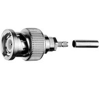 Telegärtner 100023359 100023359 Connecteur BNC mâle, droit 50 Ω 1 pc(s)