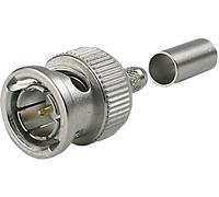 Telegärtner 100023477 100023477 Connecteur HDTV-BNC mâle, droit 75 Ω 1 pc(s)