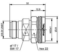 Telegärtner 100024190 100024190 Adaptateur N - 1 pc(s)