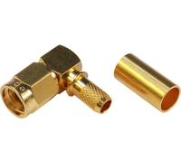 Telegärtner 100024656 100024656 Connecteur SMA à polarité inversée mâle, coudé 50 Ω 1 pc(s)