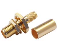 Telegärtner 100024727 100024727 Connecteur SMA embase femelle 50 Ω 1 pc(s)