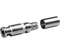 Telegärtner 100025049 100025049 Connecteur mâle de câble BNC mâle 75 Ω 1 pc(s)
