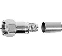 Telegärtner 100025618 100025618 Connecteur F mâle, droit 75 Ω 1 pc(s)