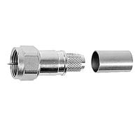 Telegärtner 100025618 100025618 Connecteur F mâle, Droit 75 Ω 1 pc(s)