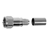 Telegärtner 100025627 100025627 Connecteur F mâle, droit 50 Ω 1 pc(s)