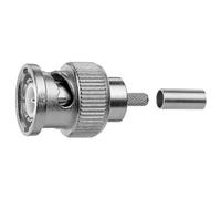Telegärtner 100027452 100027452 Connecteur mâle de câble BNC mâle 50 Ω 1 pc(s)