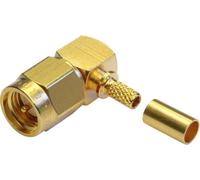 Telegärtner 100027636 100027636 Connecteur SMA mâle, coudé 50 Ω 1 pc(s)