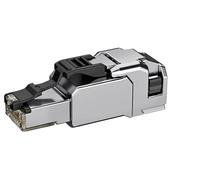 Telegärtner 100039916 Connecteurs RJ45 prêts à l'emploi sur le terrain MFP8-SL T568 B CAT.6A, AWG24/1-AWG22/1, AWG27/7-AWG22/7
