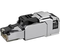 Telegärtner 100039917 Connecteurs RJ45 prêts à lemploi sur le terrain MFP8-SL T568 A CAT.6A, AWG26/1-AWG24/1, AWG27/7-AWG24/7 100039917 mâle argent 1 pc(s)