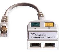 TELEGÄRTNER Adaptateur T, sortie sur 10Base-T/ISDN