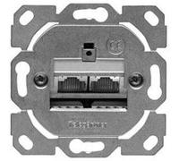 Telegärtner AMJ45 8/8 UP/0 - Prise à montage encastré - CAT 5e - RJ-45 X 2