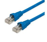 Telegärtner Câble de raccordement réseau informatique RJ45 L00001A0087 CAT 6a S/FTP bleu 2.00 m