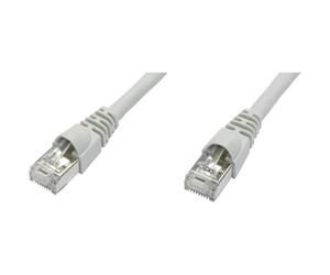 Telegärtner Câble de raccordement réseau informatique RJ45 L00005A0051 CAT 6a S/FTP blanc 10.00 m