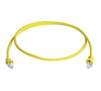 Telegärtner Câble de raccordement réseau RJ45 100009130 CAT 6a S/FTP jaune 15 m