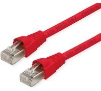 TELEGÄRTNER câble de raccordement S/FTP, Cat.6A, LSOH, rot, 9 m