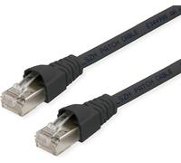 TELEGÄRTNER câble de raccordement S/FTP, Kat.6A, LSOH, noir, 1 m