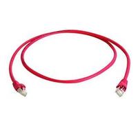 Telegärtner Câble patch, Cat.6A, S/FTP (profond), 5 m, rouge