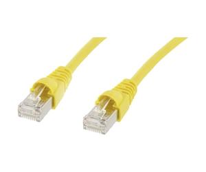 TELEGÄRTNER câble patch, Cat.7, S-FTP, 5,0 m, jaune
