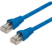 TELEGÄRTNER Câble patch S/FTP, cat.6A, LSOH, bleu, 20 m