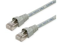 Telegärtner Câble de raccordement CAT6S/FTP 5 m – 1x RJ45 mâle - 1x RJ45 mâle – Gris