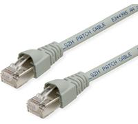 TELEGÄRTNER Câble patch S/FTP, cat.6A, LSOH, gris, 9,5 m