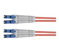 Telegärtner - Cordon de raccordement - LC multi-mode (M) pour LC multi-mode (M) - 1 m - fibre optique - 50 / 125 microns - OM4 - violet