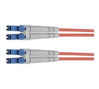 Telegärtner - Cordon de raccordement - LC multi-mode (M) pour LC multi-mode (M) - 10 m - fibre optique - 50 / 125 microns - OM4 - violet