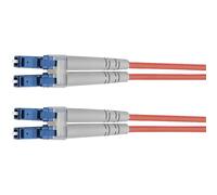 Telegärtner - Cordon de raccordement - LC multi-mode (M) pour LC multi-mode (M) - 5 m - fibre optique - 50 / 125 microns - OM4 - violet