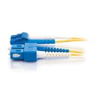 Telegärtner - Cordon de raccordement - LC multi-mode (M) pour ST multi-mode (M) - 3 m - fibre optique - 9 / 125 micromètres - sans halogène - jaune